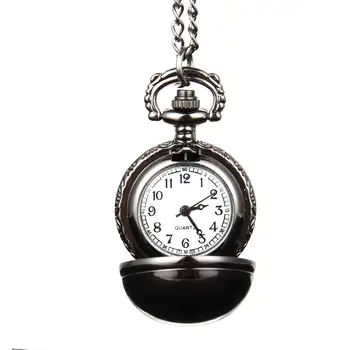 Элегантные Карманные часы с кварцевым брелоком Snitch с цепочкой для свитера, ожерелья, ювелирных изделий, подарков