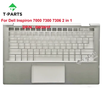 0W3N1F W3N1F Серебристый Оригинальный Новый Для Dell Inspiron 7000 7300 7306 2 в 1 Подставка для рук Ноутбука Клавиатура KB Рамка Верхний Регистр C Крышка