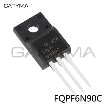 10 шт. FQPF6N90C 6N90C N-канальный MOSFET-транзистор TO-220