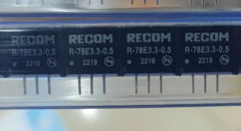 100% оригинальный и новый модуль R-78E3.3-0.5 RECOM DC-DC 1-OUT 3,3 В 0,5 А 1,65 Вт 3-контактный SIP-модуль лучшего качества