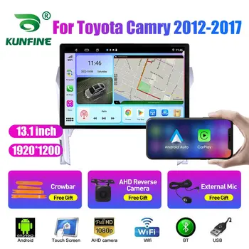 13,1-дюймовый Автомобильный радиоприемник для Toyota Camry 2012 2013-2017, автомобильный DVD, GPS-навигация, стерео, Carplay, 2 Din, Центральный мультимедийный Android Auto
