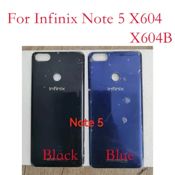 1шт Новый Для Infinix Note 5 X604 X604B Note 5 Стилус Задняя Крышка Батарейного Отсека Корпус Задняя Задняя Крышка Корпус Корпуса Запчасти для Ремонта