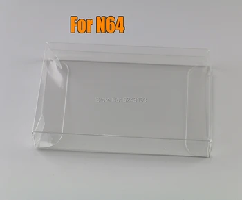 2 шт. Сменная коробка протектор для N64 для Nintendo 64 коробка для карточек для домашних животных корзина картриджей Игровой изготовленный на заказ прозрачный пластиковый корпус