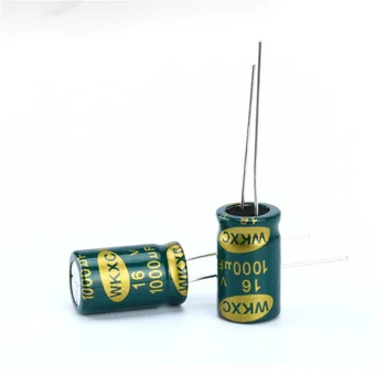 20 шт Электролитических конденсаторов Высокочастотный 16 В 1000 мкФ Алюминиевый Электролитический конденсатор 10X17 мм