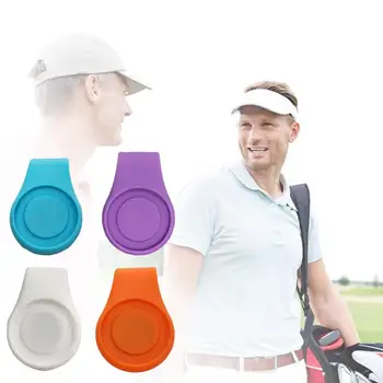 2022 НОВЫЙ зажим для кепки для гольфа из магнитного силикона премиум-класса без запаха Магнитные маркеры для гольфа для калибровки положения Аксессуары для гольфа