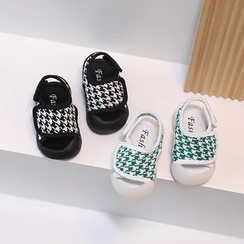 2023 Летние новые детские сандалии Летняя детская обувь Baotou Обувь для малышей с мягкой подошвой Мужские детские сандалии Treasure