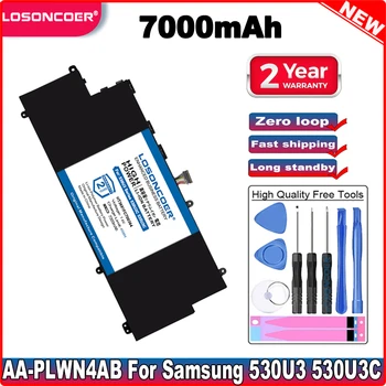 7000 мАч AA-PBYN4AB AA-PLWN4AB Аккумулятор для ноутбука Samsung 530U3B-A01 530U3C-A02 535U3C NP530U3B NP530U3C NP532U3X NP540U3C