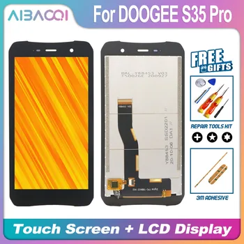 AiBaoQi Новый 5,0-дюймовый сенсорный экран + 720x1280 ЖК-дисплей в сборе для замены телефона Doogee S35 Pro