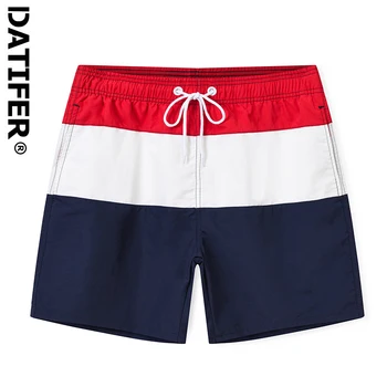 DATIFER Быстросохнущие Мужские шорты для плавания Летние Пляжные штаны для серфинга Купальники Пляжный спортивный купальник с короткой сетчатой подкладкой Liner ES6C