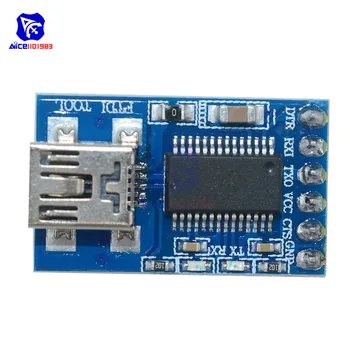 diymore FTDI FT232RL Базовый Последовательный Модуль Breakout USB to TTL FT232RL Интерфейс FTDI Mini USB MWC для Arduino с Гнездом-розеткой