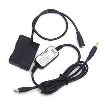 EP-5A EN-EL14 Поддельный Аккумулятор USB Type C Преобразователь USB-PD В Кабель постоянного тока Для Nikon P7000 P7800 D5500 D5600 D3300 D3400 D5100 D5300