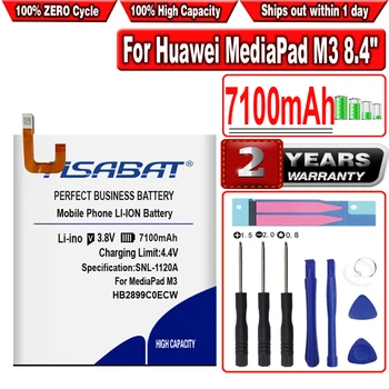 HSABAT 7100 мАч HB2899C0ECW Аккумулятор для Huawei MediaPad M3 8,4 