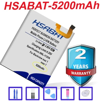 HSABAT Топовый бренд 100% новый аккумулятор емкостью 5200 мАч для Blackview max 1 в наличии
