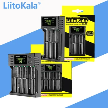 LiitoKala Lii-100 lii-202 lii-402 lii-S1 Lii-S2 lii-S4 1,2 В 3,7 В 3,2 В 3,85 В 18650 18350 26650 NiMH литиевая батарея смарт-зарядное устройство