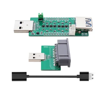 USB 3.0 SNAC Адаптер + SNES для игрового контроллера Mister Conveter для платы DE10Nano MiSTer FPGA Mister IO