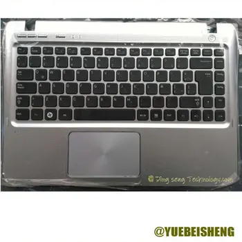 YUEBEISHENG New/Org Для SAMSUNG SF310 SF311 подставка для рук Латинская клавиатура верхняя крышка Тачпад