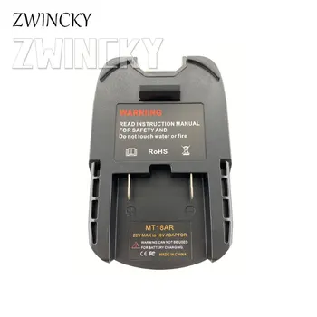 ZWINCKY For Ridgid Battery Converter Адаптер для Преобразования Литий-ионного аккумулятора Makita 18V В Инструмент для преобразования литиевого аккумулятора For Ridgid/AEG 18V