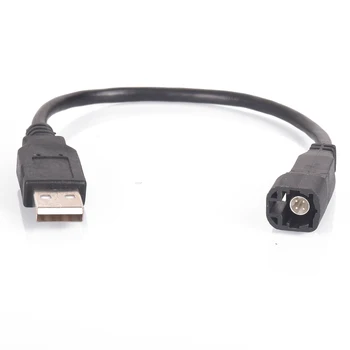 Автомобильный Радиоприемник USB Interface Plug Кабель Передачи данных для VW RCD510 RCD300 CD 4-Контактный Порт Чейнджера к Стандартному Разъему USB-порта для Skoda