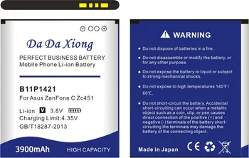 Аккумулятор DaDaXiong 3900mAh B11P1421 Для Asus ZenFone C ZC451CG Z007