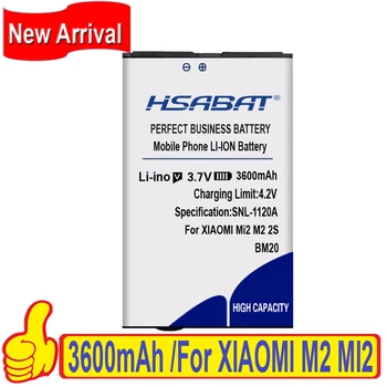 Аккумулятор HSABAT BM20 3600 мАч используется для аккумуляторов XIAOMI M2 MI2 M2S MI2S