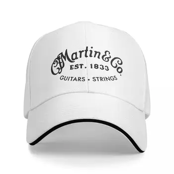 Аутентичная гитара Martin, черная дизайнерская кепка, бейсболка, уличная одежда, зимние шапки, женские, мужские