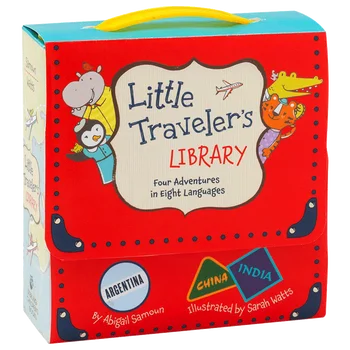 Библиотека маленького путешественника, детские книги 3, 4, 5, 6 лет, английская книжка с картинками, 9781454920069