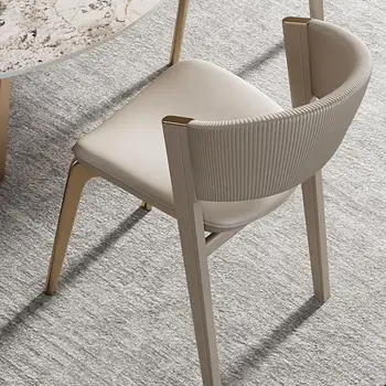 Более роскошные стулья для гостиной и столовой, уличные минималистичные Эргономичные стулья со спинкой, уличная мебель Kursi Cucina XF200YH