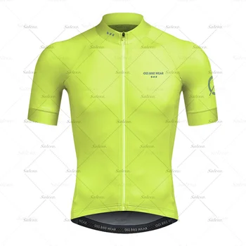 Велосипедная одежда Oss с коротким рукавом 2023, Мужская велосипедная одежда Ropa Ciclismo, Летняя Велосипедная майка, Форма для триатлона, Велосипедная майка.