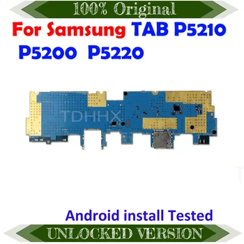 Версия для ЕС для Samsung P5210 P5200 логическая плата, 100% оригинал для Samsung Galaxy Tab 3 10.1 P5210 P5200 Материнская плата Wi-Fi и 3G MB