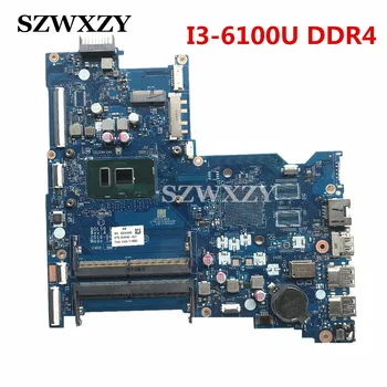 Восстановленная BDL50 LA-D704P Для HP 15-AY 115-AY028 Материнская плата ноутбука 854946-601 854946-501 854946-001 С SR2EU I3-6100U DDR4
