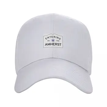 Въезжаем в Амхерст, Массачусетс - Содружество Массачусетс, Дорожный знак, Плакат, бейсболка, мужская шляпа для гольфа, женская кепка