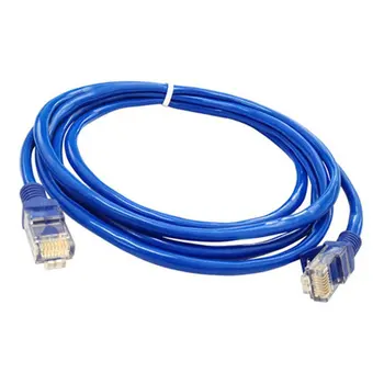 Горячие 0,8/1,2 М Кабели Ethernet CAT5e RJ45 8Pin Разъем Ethernet Сетевой Кабель Интернета Шнур Проводная Линия Синий Rj45 Lan CAT5e