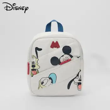 Детская сумка с рисунком Микки Мауса, Дональда Дака из мультфильма Диснея, школьная сумка с принтом, детский рюкзак, сумочка для девочек, подарочная сумка для мальчика