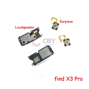 Для OPPO Find X2 X3 Pro, приемник наушников, громкоговоритель, зуммер звонка, модули громкоговорителей со гибким кабелем