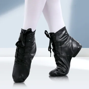 Женские кроссовки для танцев в помещении Джазовые бальные туфли для латиноамериканских танцев Женские 3,5 см Взрослые Детские современные танцевальные туфли на массивном каблуке