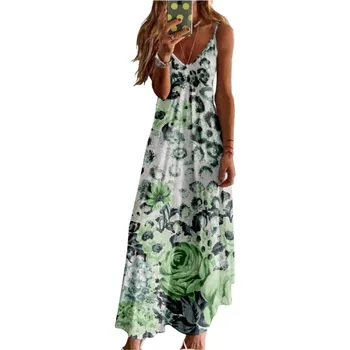Женское приталенное платье, разноцветные цветочные бутоны, цветочный принт и окрашивание, женское вечернее приталенное платье vestido elegante mujer