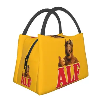 Изготовленные на заказ сумки для ланча ALF Alien Life Form, женские ланч-боксы с термоизоляцией для пикника, кемпинга, работы и путешествий