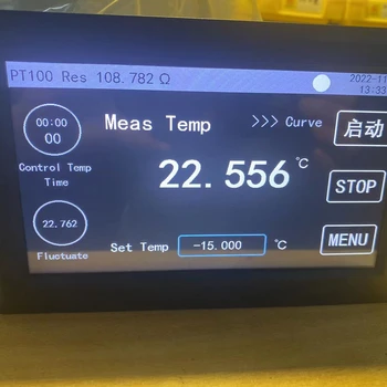 Измеритель контроля температуры с сенсорным экраном