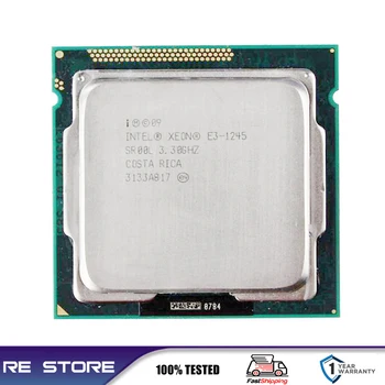 Используемый процессор Intel Xeon E3 1245 SR00L 3,30 ГГц 8 МБ четырехъядерный процессор LGA 1155 CPU