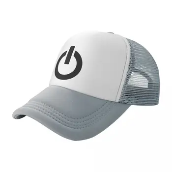 Кнопка включения (черная) Бейсболка летние шляпы Спортивные Кепки Женские Шляпы Мужские