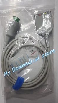 Магистральный кабель для ЭКГ, 3/5 отведений, взрослый /педиатрический, 12-контактный P /N: 0010-30-42719 для Mindray (новый, оригинальный)