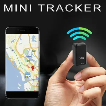 Магнитный мини-автомобильный трекер GF07 GPS в режиме реального времени Отслеживающее локаторное устройство Магнитный GPS-трекер в режиме реального времени для обнаружения транспортных средств