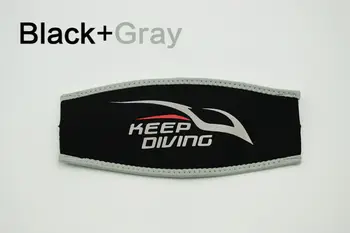 Маска для подводного плавания Keep Diving Ремешок для головы, неопреновый чехол для подводного плавания, маска с подкладкой для защиты длинных волос, ремешок-обертка