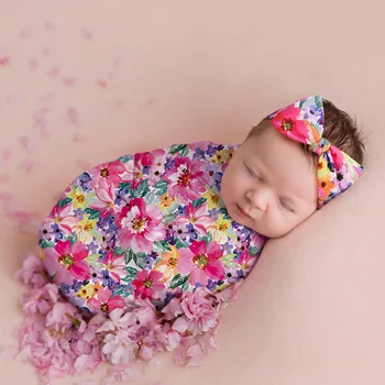 Милое и теплое пеленание для новорожденных, ультра-мягкие одеяла с цветами для малышей, подарки для младенцев на 0-3 месяца