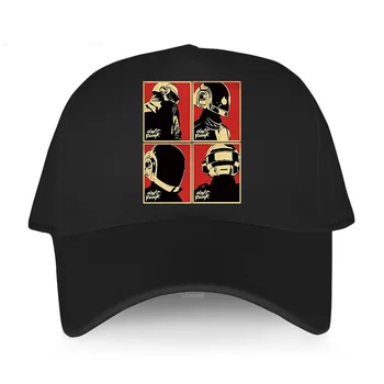 Мужская Оригинальная Шляпа Для отдыха в стиле хип-хоп, солнцезащитная шляпа Snapback, аниме, Лектро, Дафт, Панк, DJ, Техно, Музыка, модная Бейсболка, Женские популярные шляпы
