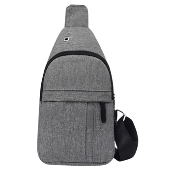 Мужская сумка-слинг, прочный нагрудный рюкзак для мужчин, женский нагрудный рюкзак для путешествий на свежем воздухе, пеших прогулок