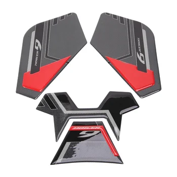 Наклейка-Накладка для защиты Топливного бака мотоцикла без Боковой поверхности для Tracer 9 GT 9GT Tracer9 2021 2022-(Красный)