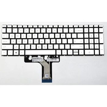 Новая клавиатура для ноутбука HP 17-CN 17-CN0000 17-CN0008CA 17-CN0010CA 17-CN0020CA 17-CN0023DX 17-CN0053CL Серебристого цвета с подсветкой