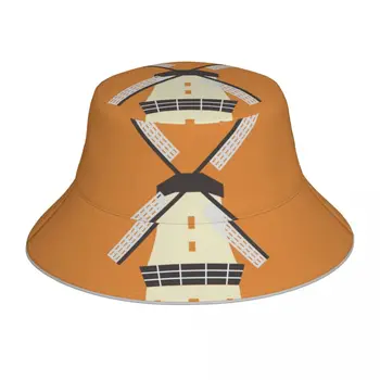 Новая рыбацкая шляпа унисекс, модная амстердамская кепка-боб, ветрозащитная уличная светоотражающая панама