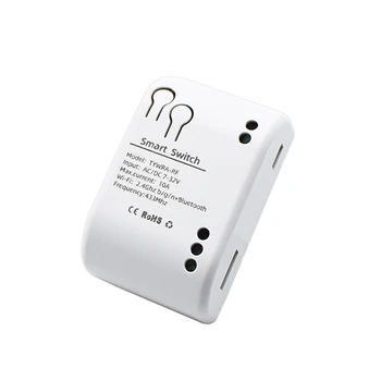 Новинка-Tuya Smart Switch, 1-Канальный Wifi-Реле, Подвижный Дверной Выключатель Постоянного Тока Переменного тока 7-32 В, Моторный Переключатель Занавесок, Самоблокирующийся